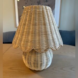 NWOT- Studio McGee Woven Table Lamp